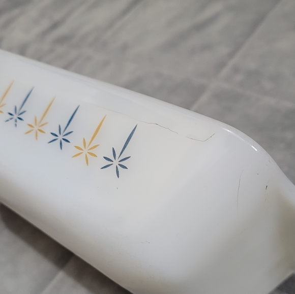 Vintage FIre King Candle Glow Dish - Picture 5 of 8